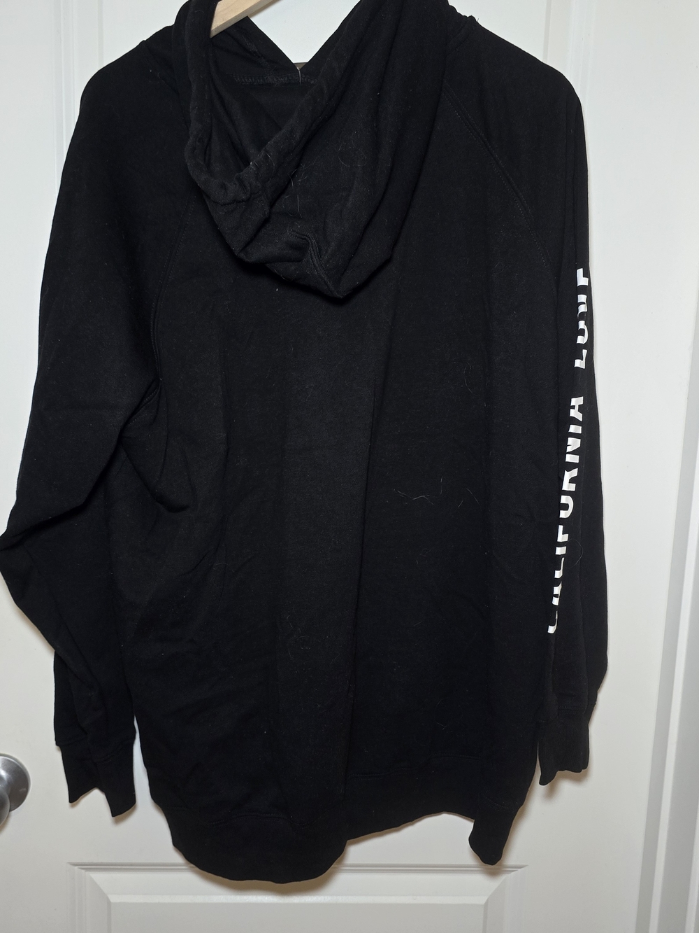 Torrid Tupac Black Hoodie with Multicolor California Love Graphic 3X NWT - Picture 3 of 3